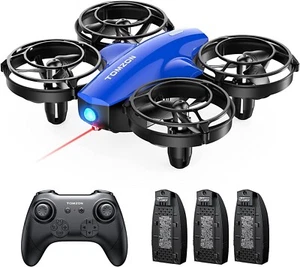 TOMZON Mini Drohne für Kinder Flugzeug ferngesteuert Kampfmodus RC Quadrocopter - Bild 1 von 7