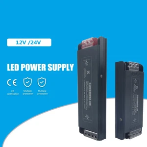 100W 300W 500W LED power supply 110V 220VAC to DC 12V 24V Lighting Transformers - Picture 1 of 7