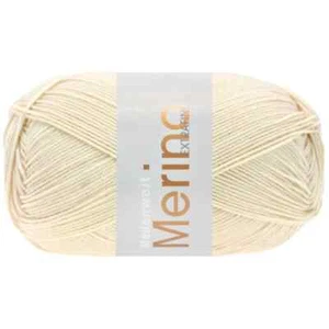 LANA GROSSA MEILENWEIT 100 MERINO EXTRAFINE UNI Garn (2425 - Hellbeige) - Bild 1 von 5