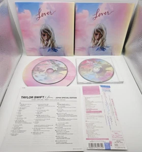 TAYLOR SWIFT Lover Japan Exclusive Special Edition 7"Cardsleeve CD+DVD Mint 2019 - Picture 1 of 18