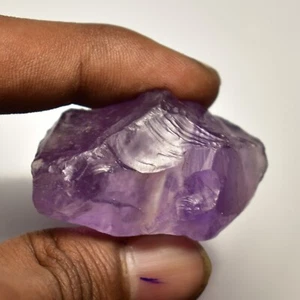 Large Amethyst Rough 113 Cts Natural Brazilian Purple Amethyst Stone For Jewelry - Picture 1 of 5