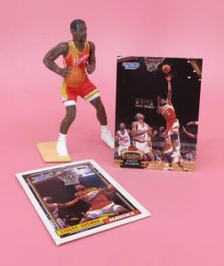 1993 Kenner Starting Lineup Stacey Augmon COMPLETE Atlanta Hawks Action Figure - Picture 1 of 11