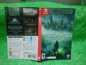 Nintendo Switch Hogwarts Legacy Deluxe Edition Cover Art - Picture 1 of 2