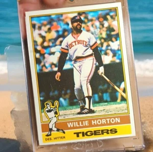 1976 TOPPS #320 WILLIE HORTON. EX++ SHARP CORNERS/ SEE PICS - Bild 1 von 11