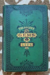 GEMS OF LIFE- ANTIQUE VICTORIAN HOME ADVICE BOOK- MARRIAGE-CHARACTER-GOD- ETHICS