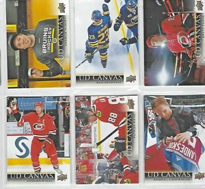 2018-19 Upper Deck Series one "UD Canvas" Insert.  Komplettieren Sie Ihr Set. - Bild 1 von 31