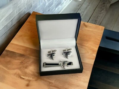 Gemelos Atlanta Falcons, clip de corbata o juego completo Foto 1 de 4