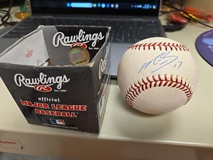 💥Mac Suzuki autografiado FIRMADO MLB Béisbol BUD SELIG ROYALS💥 - Imagen 1 de 4