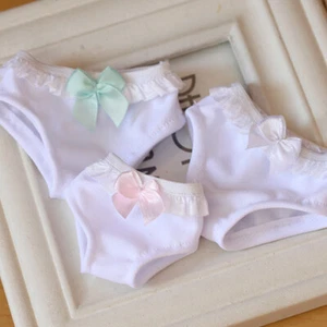 Neu 1/6 1/4 1/3 weiße Spitzenunterhose DY MDD MSD Höschen Onkel BJD Puppenkleidung - Bild 1 von 4