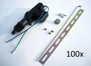 100x Universal ZV Zentralverriegelung Stellmotor 2-polig Kofferraum Heckklappe - Afbeelding 1 van 1