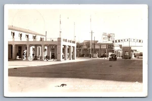 CALEXICO CA MEXICAN BORDER US CUSTOMS OFFICE VINTAGE REAL PHOTO POSTCARD RPPC - Picture 1 of 2