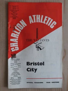Football programme Charlton Athletic v Bristol Rovers April 20th 1968 - Picture 1 of 1
