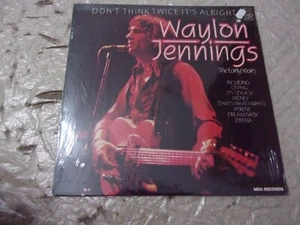"DON'T THINK TWICE IT'S ALRIGHT"   WAYLON JENNINGS   LP    NEW-UNOPENED   1979 - Foto 1 di 2