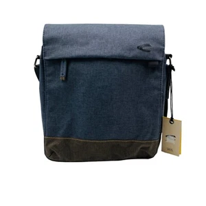 Camel Active Unisex Dark Blue Logo Laptop Notebook Shoulder Bag - Picture 1 of 17