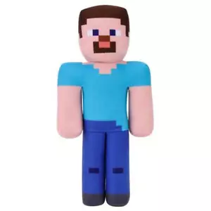 Minecraft Steve Plush Toy 35CM - Soft Stuffed Cuddly Doll - Fan Decor Gift - Picture 1 of 1