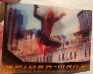 Spider-man 2 Movie Lenticular Motion L2 Chase Trading Card MINT Rittenhouse