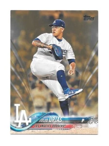 2018 Topps Series 1 JULIO URIAS Gold Parallel #to/2018 LOS ANGELES DODGERS #124 - Picture 1 of 1