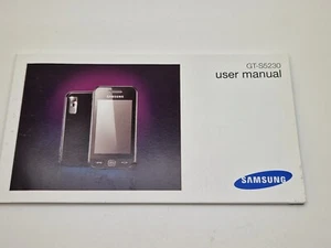 Guide de l'utilisateur Samsung GT-S5230 anglais neuf/ancien stock 3UKPOST - Photo 1/4