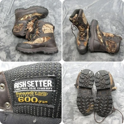 Irish Setter Red Wing Boots Mens 11 Camo 600g Waterproof Hunting Trail Phantom - Image 1 of 4