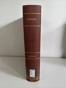 Vtg FORTUNE Magazine July - December 1952 BOUND BOOK 6 Issues Ads Art Vol 46 - Picture 1 of 15