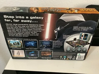 Trivial Pursuit Star Wars Saga Edition With DVD Complete Board Game - Image 1 of 2