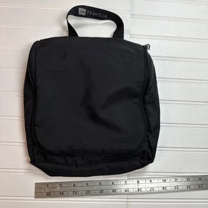 L. L. Bean Hanging Doppio Kit da Viaggio Nylon Vintage 10 x 9" - Foto 1 di 8