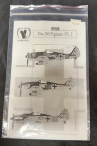 Eagle Strike Productions 1:32 - 32013 - Fw-190 Fighters Pt. I - Focke Wulf - Bild 1 von 2