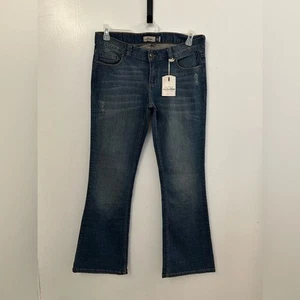 Anchor Blue Flare Denim Y2K Jeans Size 11 - Picture 1 of 11