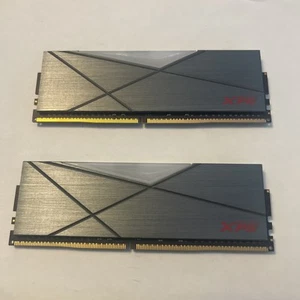 XPG Spectrix D50 32GB (2x16GB) DDR4 3600MHz UDIMM RGB RAM (AX4U360016G18I-BT50) - Picture 1 of 6