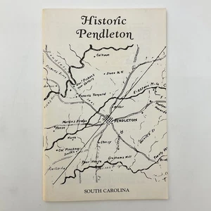 Historic Pendleton South Carolina District Tourism Map Photos Historic District - Picture 1 of 17