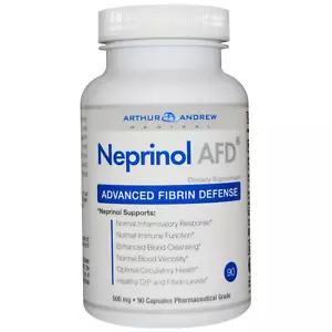 Arthur Andrew Medical, Neprinol AFD®, Advanced Fibrin Defense, 90 Capsules - Picture 1 of 2