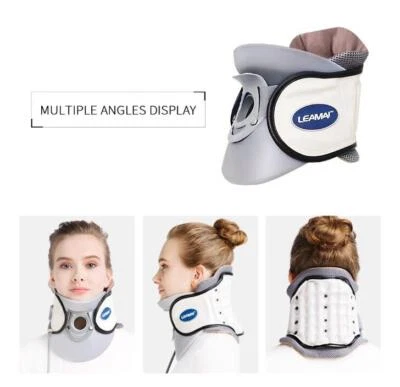 Tração de pescoço cervical padrão - colarinho maca de pescoço ajustável para trato doméstico - Imagem 1 de 4