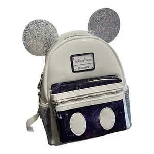Mini Mochila Loungefly Disney Space Mountain Mickey Mouse Atracción Principal - Imagen 1 de 8