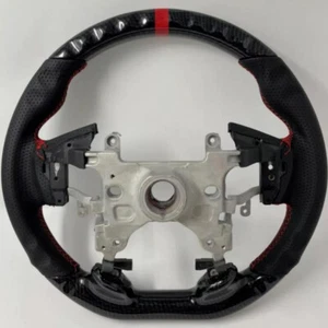 Anillo rojo volante fibra carbono para Honda Accord 9 2013-2017 - Imagen 1 de 5