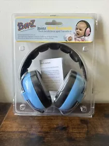 Banz Hearing Protection Mini-Earmuffs For 3 months+ Blue - Picture 1 of 3