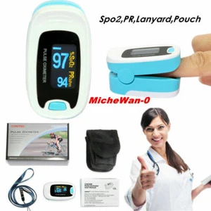 OLED Finger Tip Oximeter Spo2 Blood Oxygen Pulse Heart Rate Monitor Machine - Picture 1 of 9