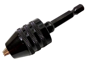 Mini Bohrer Adapter Bit Bohrfutter 0,3-7mm schlüssellos Sechskant 1/4'' HEX NEU - Bild 1 von 4