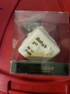 Dept 56 Christmas Snowbabies BE MY BABY Ornament #68667 - Picture 1 of 6