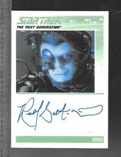 Star Trek Next Generation Heroes & Villains autograph card Richard Gilbert-Hill