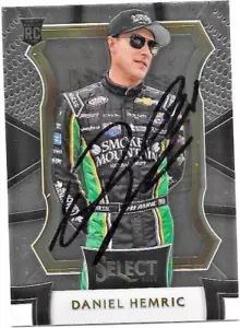 Daniel Hemric RC NASCAR Autographed / Signed Panini Select Card 2017 #75 - Picture 1 of 1