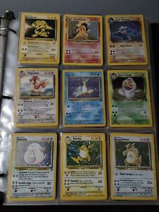 LOT OF 30 VINTAGE POKEMON CARDS WOTC 1 HOLO RARE, 1 FIRST EDITION!
