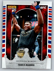 Francis Ngannou 2022 Panini Instant UFC Crowning Moment /700 #CM8 - Picture 1 of 2