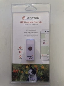 Weenect Cat GPS Tracker für Katzen - Brandneu Versiegelt - Simkarte enthalten - Bild 1 von 3