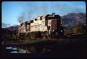 Original Rail Slide - CBRY Copper Basin Railway 502+ Ray Junction AZ 10-29-2000 - Picture 1 of 1