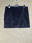 Cos Skirt Size 44 Uk 16-18 Grey Jumbo Corduroy Pencil Pockets Above Knee