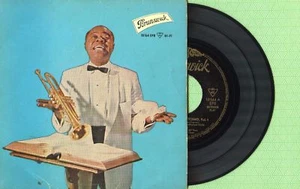 LOUIS ARMSTRONG / Swing Low Sweet / BRUNSWICK 10164 EPB Press Spain 1960 VG+ - Picture 1 of 5