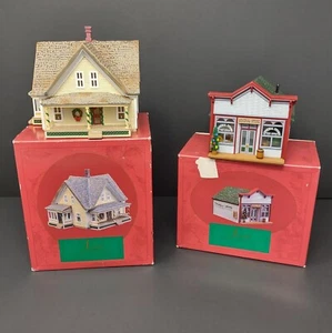 Prairie Home General Store Sarah Plain & Tall Diorama Miniture Replicas Hallmark - Picture 1 of 19