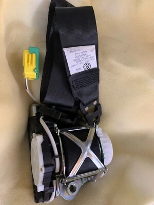 Cinturón de seguridad del conductor Volkswagen Touareg 7L6857705D-HCP - negro Foto 1 de 2