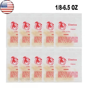 Bandas de goma elásticas de látex para ortodoncia dental de EE. UU. 1000 PIEZAS para soporte 1/8-6,5 - Imagen 1 de 7