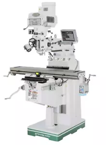 Grizzly G0797 10" x 50" 3 HP Variable Speed Vertical Mill with Power Feed and DR - Picture 1 of 1
